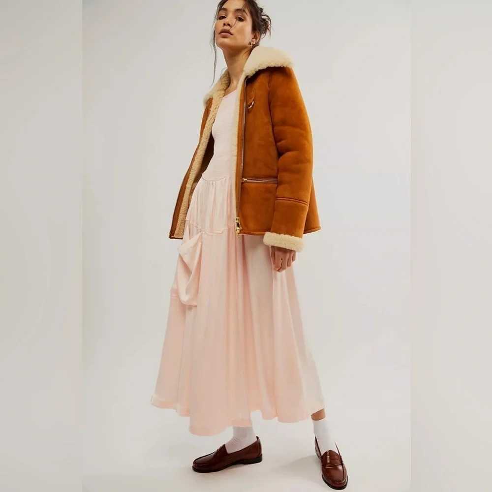 Free People Lucky Love Midi Dress
